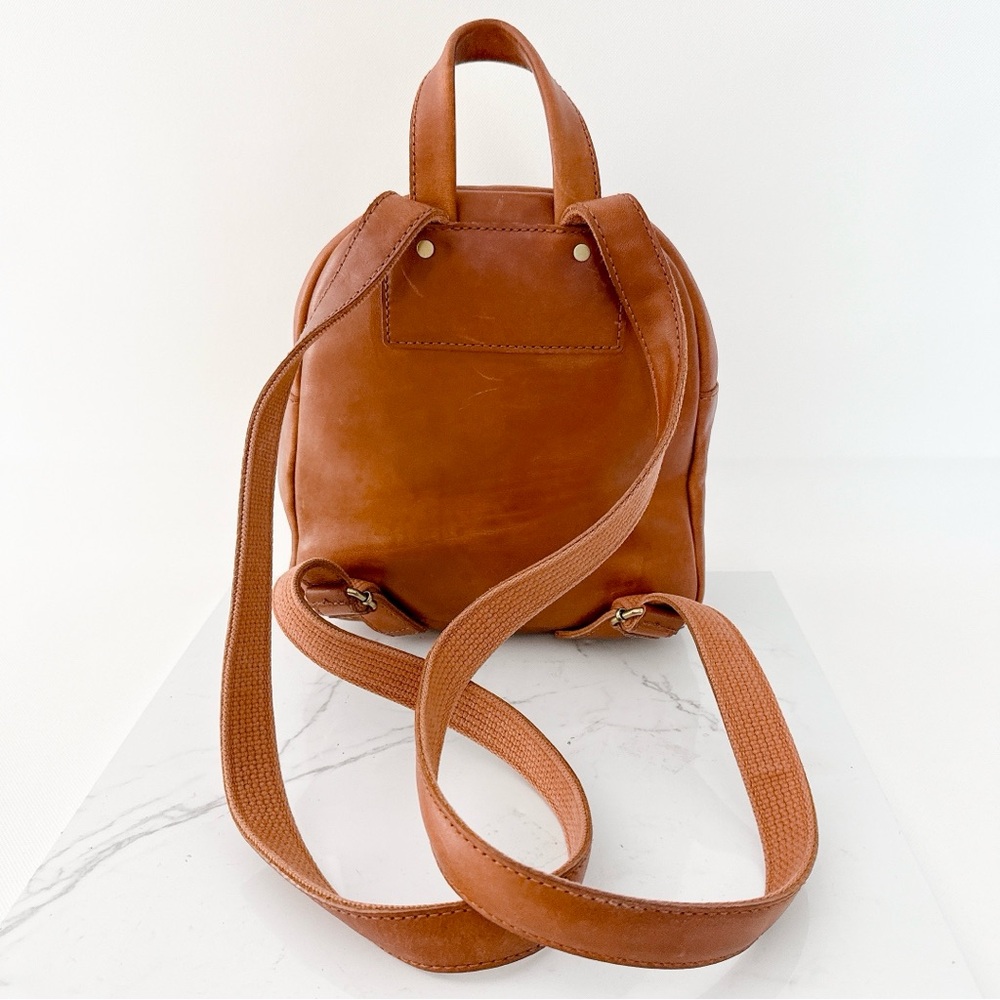 Madewell The Lorimer Mini Backpack Leather Travel… - image 6